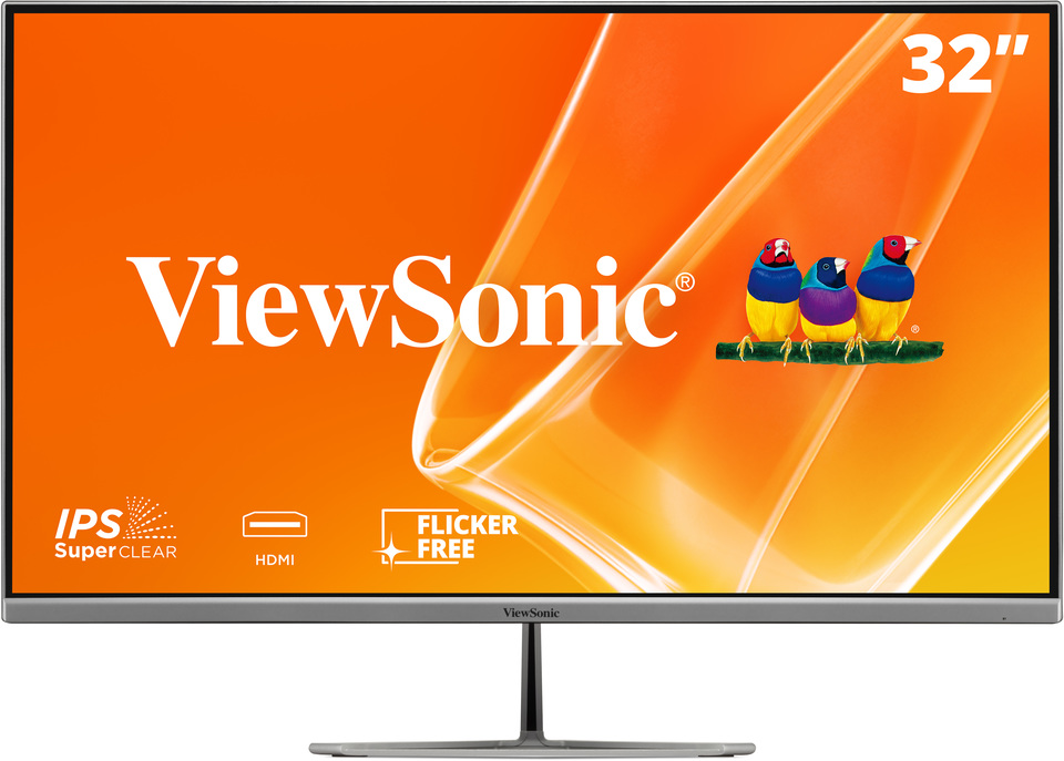 ViewSonic VX3276-MHD-4T 32” FHD Frameless Entertainment Monitor
